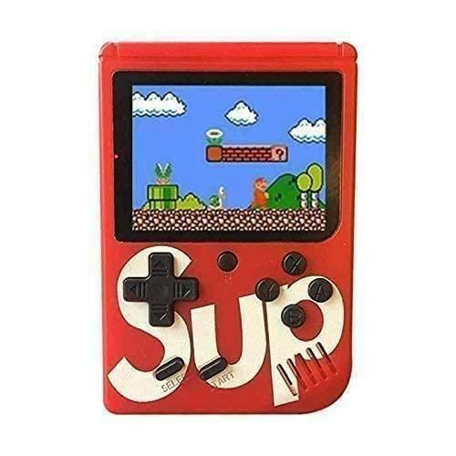 400 in 1 Sup Video Games Portable, Led Screen and USB Rechargeable, Handheld Console, Classic Retro Game Box Toy for Kids Boys & Girls (Multi Color ,1 pcs).