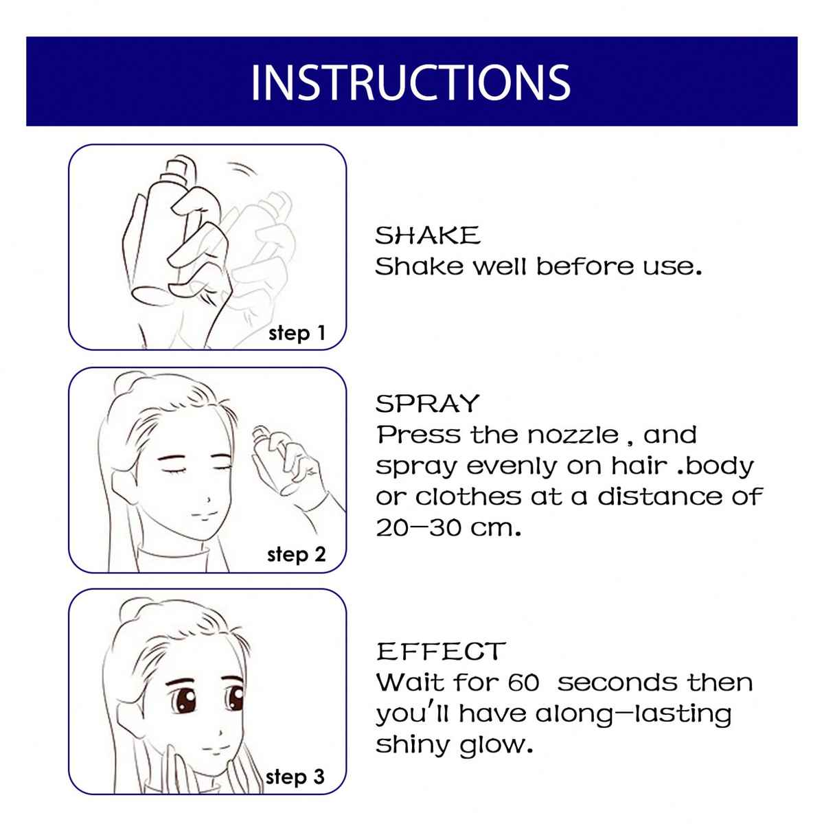 DazzleSpray:jaysuing glitter spray