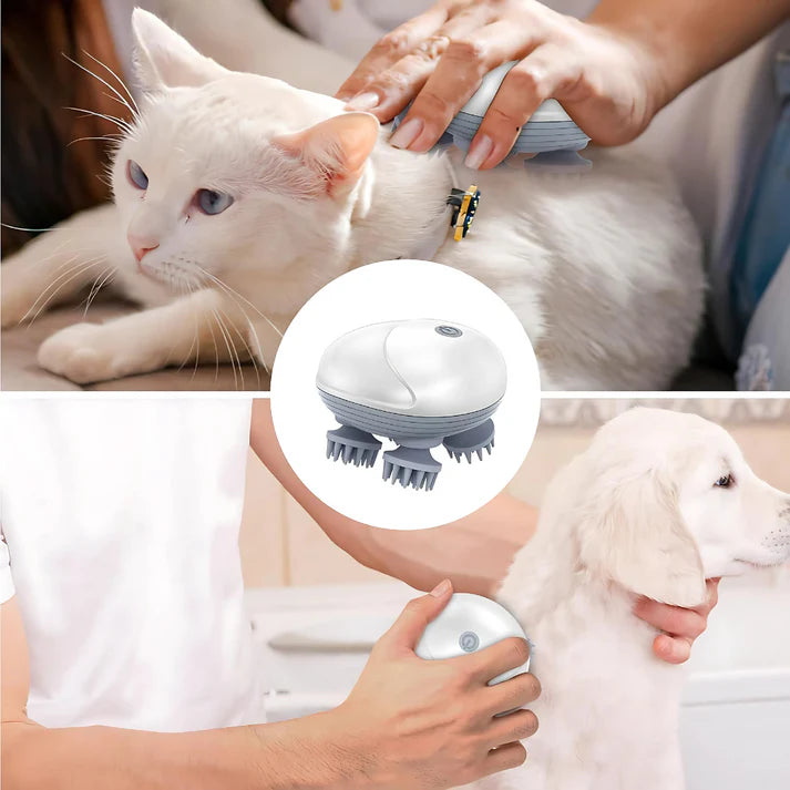 Ultimate Scalp Massager™: Electric Massager for You and Your Furry Friend!" Electric Pet, Cat and human scalp massager..