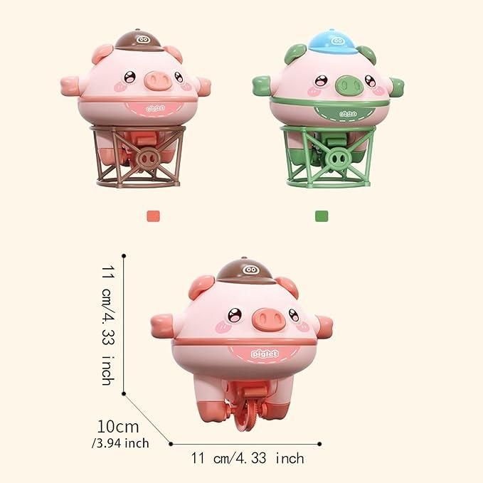 Tightrope Walking Tumbler Pig Walking Tightrope for Children.