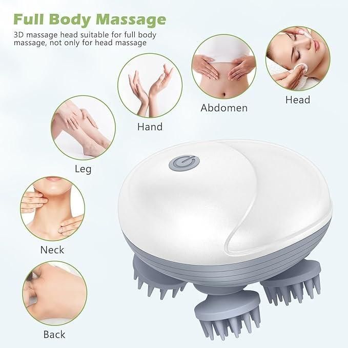 Ultimate Scalp Massager™: Electric Massager for You and Your Furry Friend!" Electric Pet, Cat and human scalp massager..