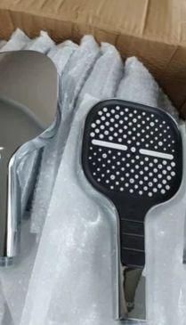 Square Hand Shower for Bathroom Without Hose Pipe.