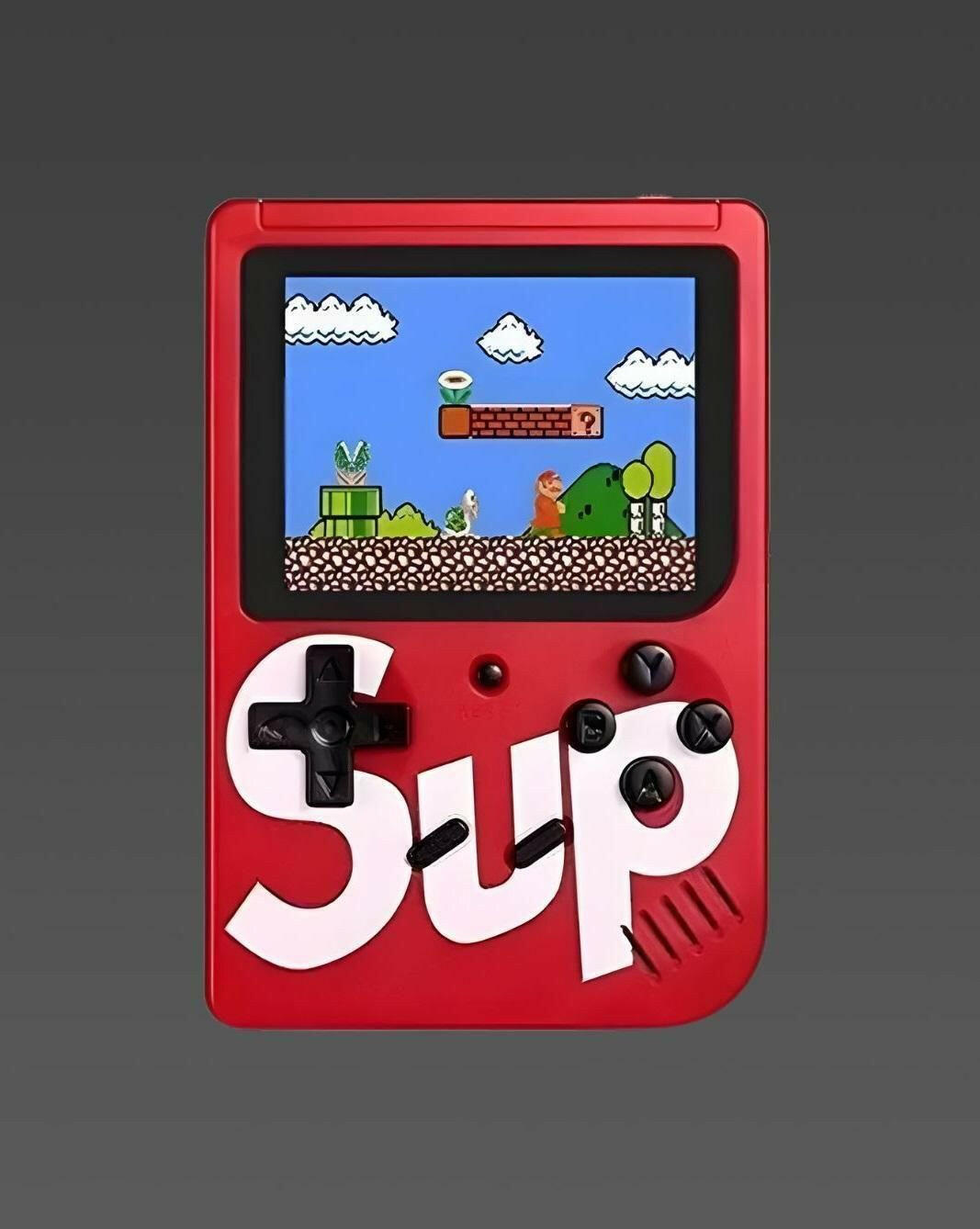 400 in 1 Sup Video Games Portable, Led Screen and USB Rechargeable, Handheld Console, Classic Retro Game Box Toy for Kids Boys & Girls (Multi Color ,1 pcs).