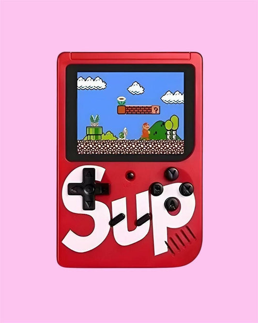 400 in 1 Sup Video Games Portable, Led Screen and USB Rechargeable, Handheld Console, Classic Retro Game Box Toy for Kids Boys & Girls (Multi Color ,1 pcs).