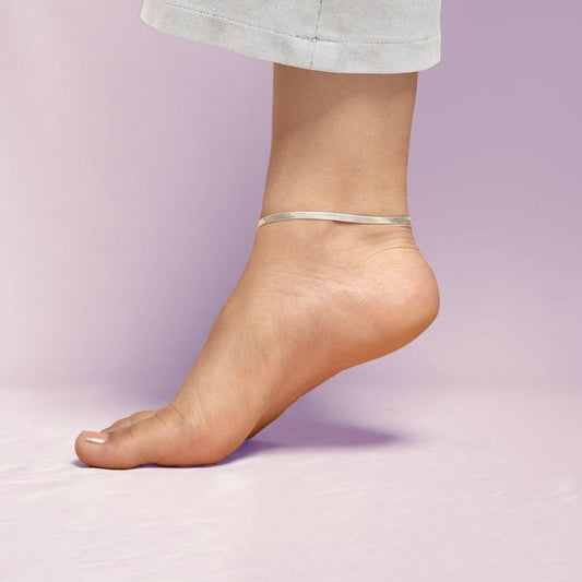 Anti Tarnish Lucky Snake Anklets.